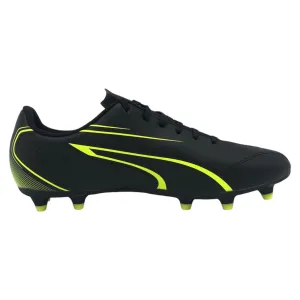 - Puma VITORIA FG/AG Men's Football Boots Black/Electric Lime - (107483 03) - ZX4 - R2L17