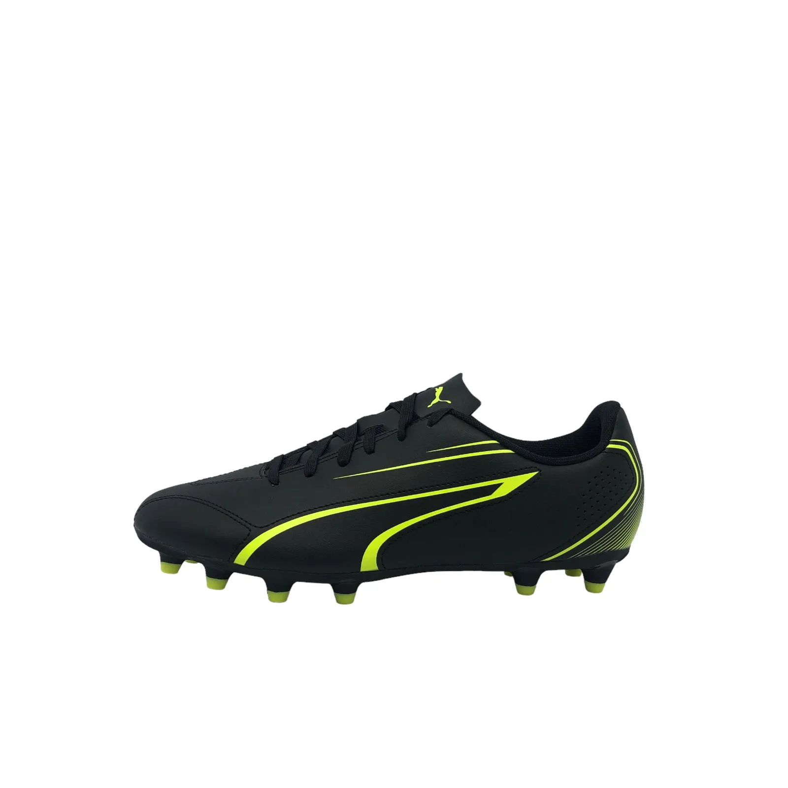 - Puma VITORIA FG/AG Men's Football Boots Black/Electric Lime - (107483 03) - ZX4 - R2L17