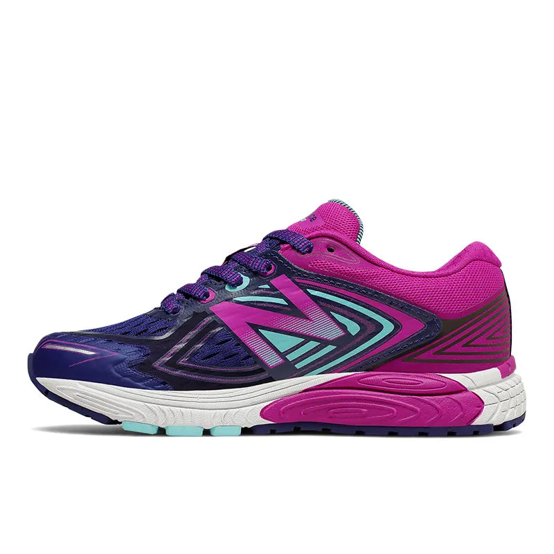 860v9 - Navy with Electric Pink - Kids