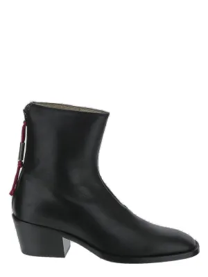 Acne Studios Round Toe Heeled Boots