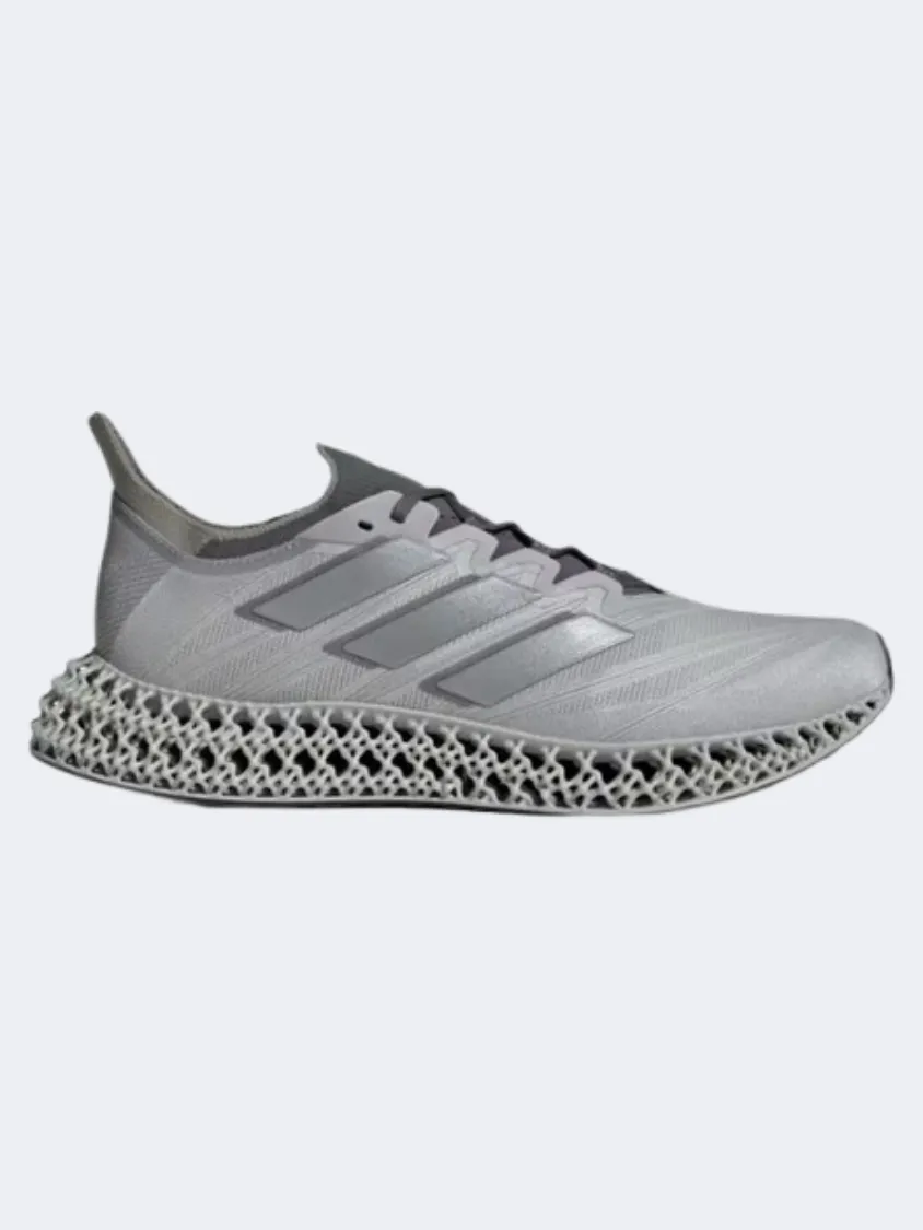 Adidas 4Dfwd 4 Men Running Shoes Grey/Silver Pebble