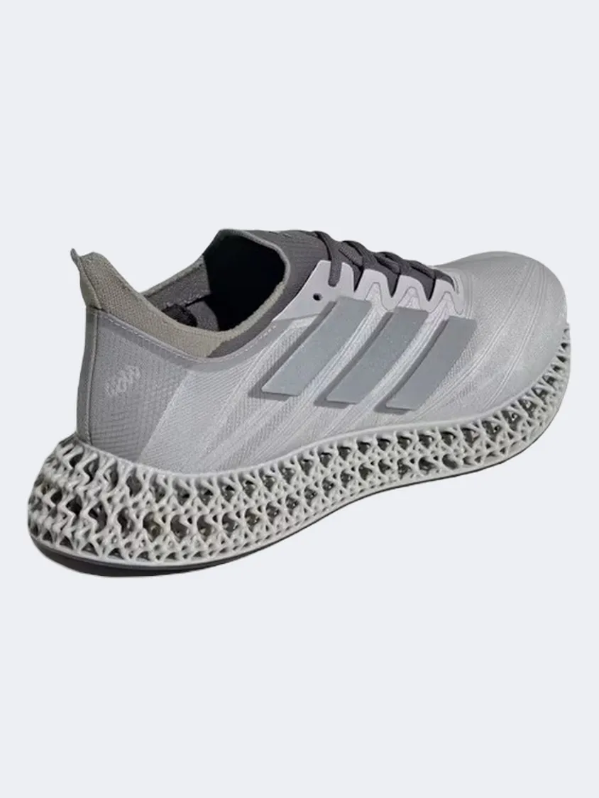 Adidas 4Dfwd 4 Men Running Shoes Grey/Silver Pebble