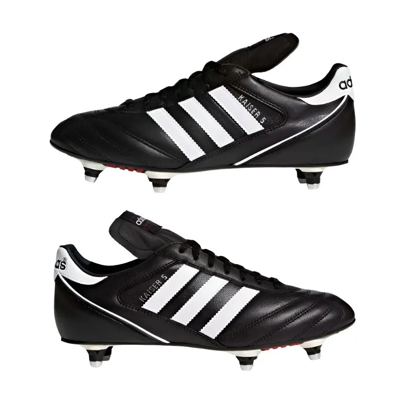 Adidas Adults Kaiser 5 Cup Football Boot Black/Footwear White/Red