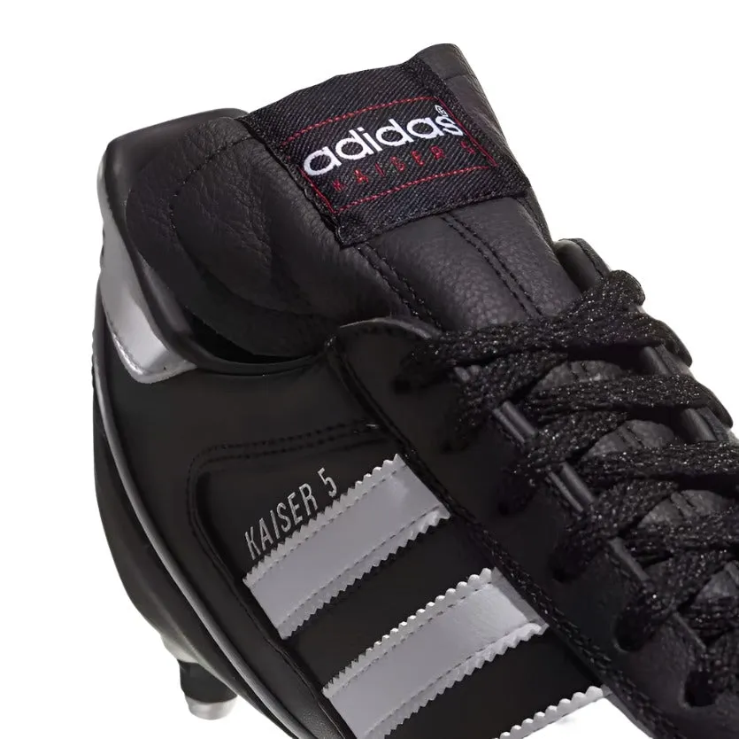 Adidas Adults Kaiser 5 Cup Football Boot Black/Footwear White/Red