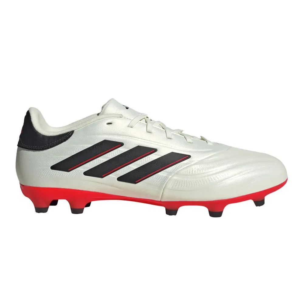 Adidas Copa Pure II League FG Football Boots (Ivory/Black/Solar Red)