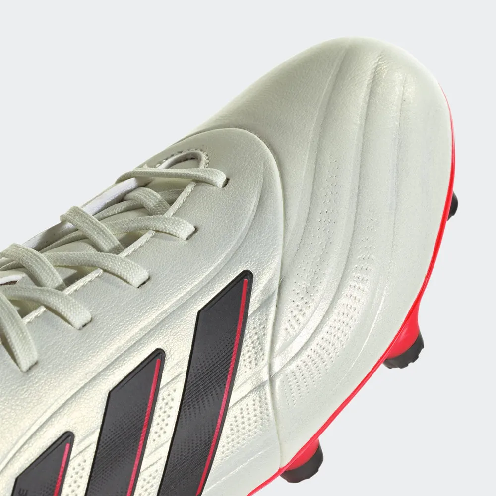 Adidas Copa Pure II League FG Football Boots (Ivory/Black/Solar Red)