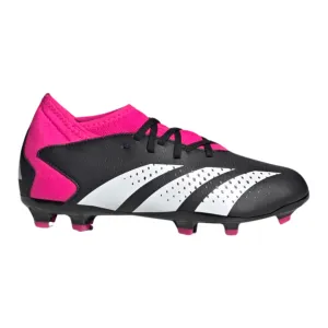 Adidas - Kid's  Predator Accuracy.3 FG J 'Own Your Football Pack' - Core Black / Cloud White / Team Shock Pink