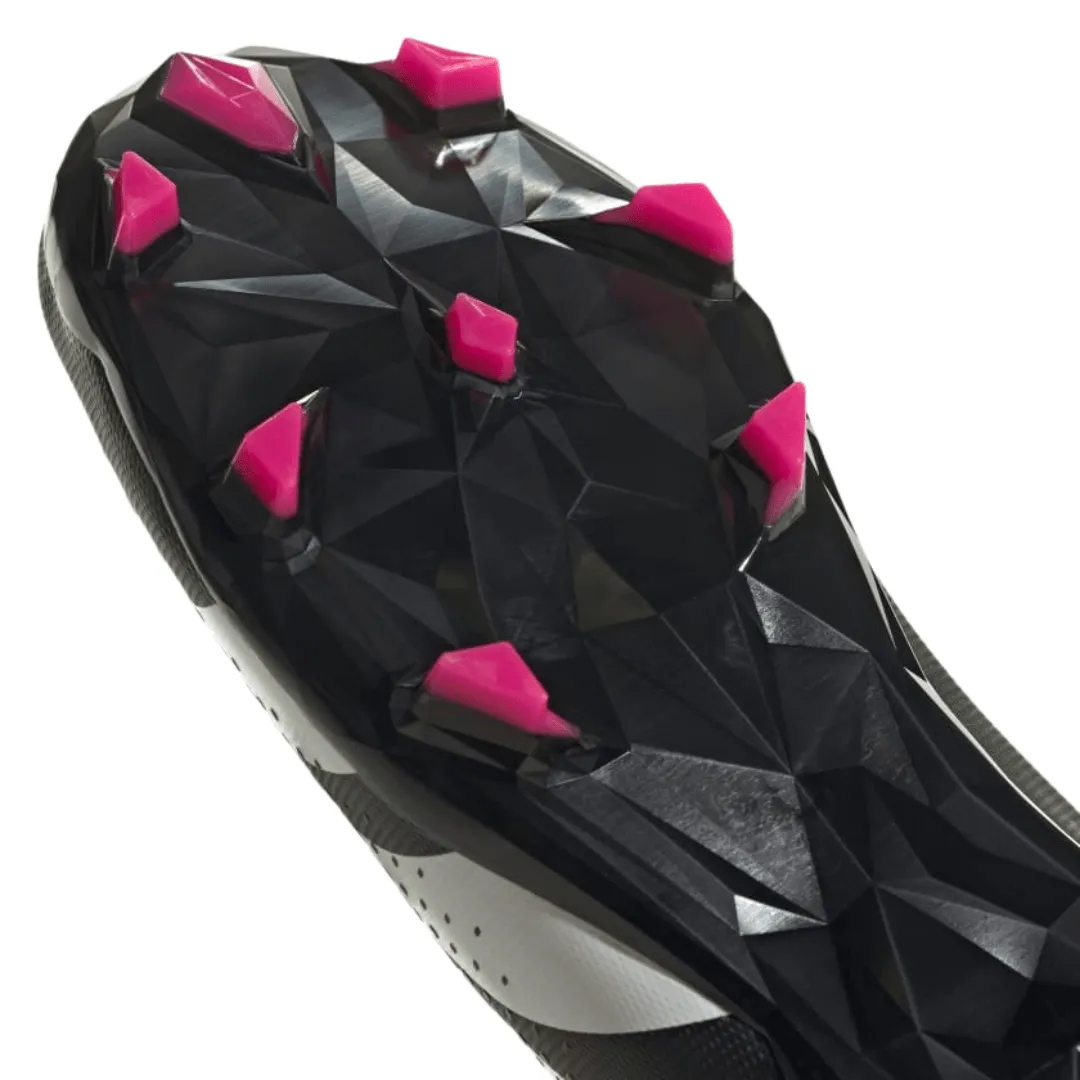 Adidas - Kid's  Predator Accuracy.3 FG J 'Own Your Football Pack' - Core Black / Cloud White / Team Shock Pink