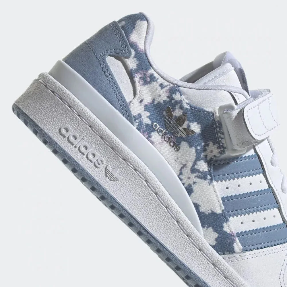 adidas Originals Womens Forum Low Shoes - Floral Ambient Sky