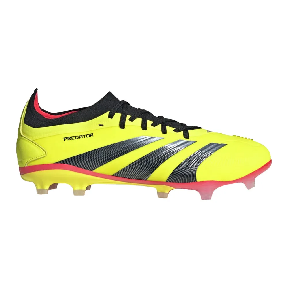 Adidas Predator Pro FG Football Boots (Team Solar Yellow/Black/Solar Red)