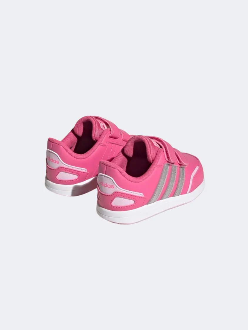 Adidas Vs Switch 3 Infant-Girls Sportswear Shoes Magenta/ Silver