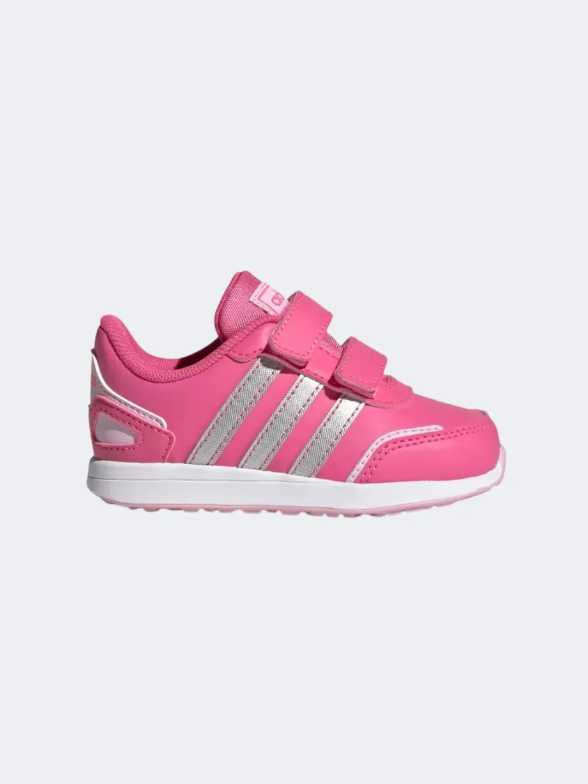 Adidas Vs Switch 3 Infant-Girls Sportswear Shoes Magenta/ Silver