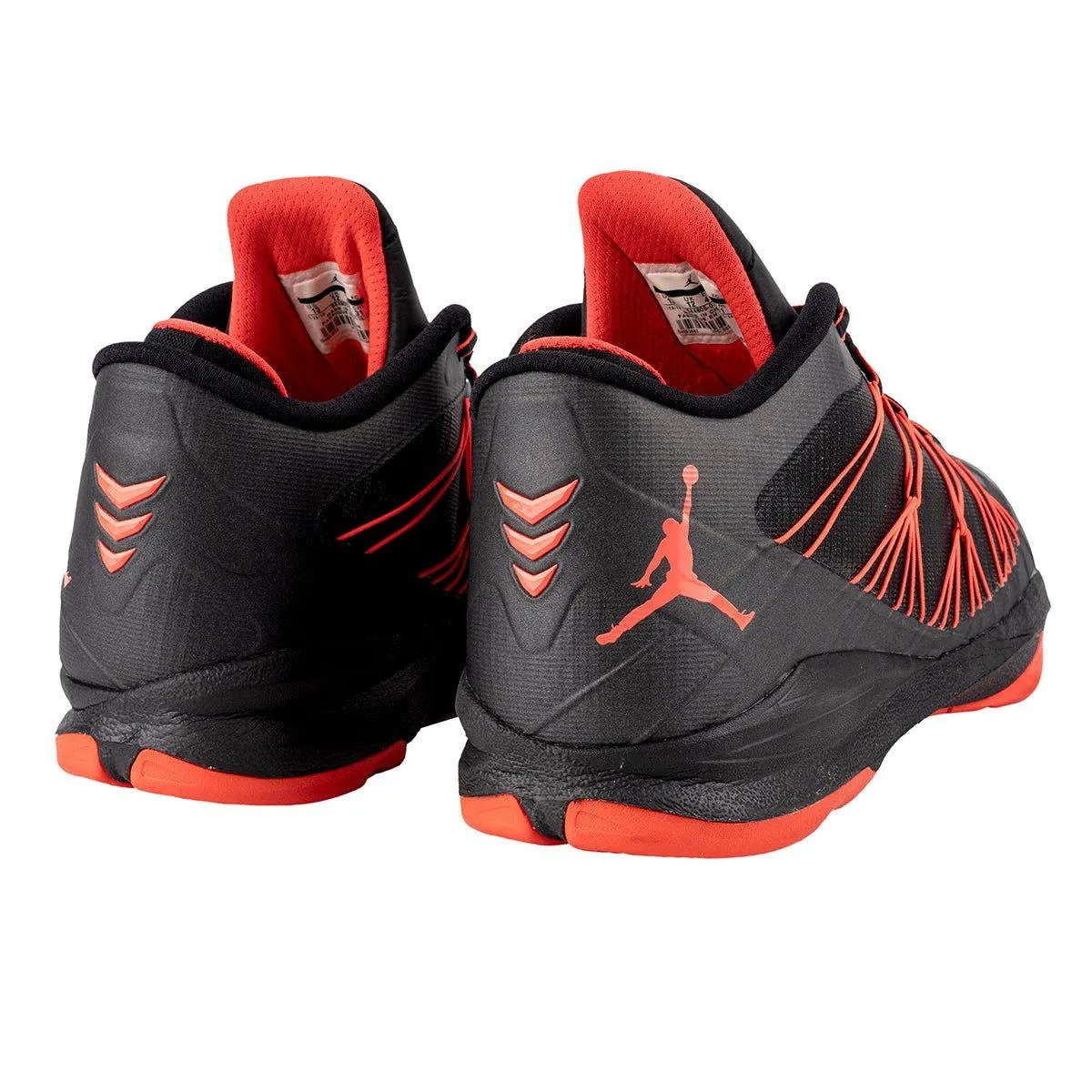 Air Jordan Cp3.Vii Basketball Sport Shoes Fabric Black Colour For Men