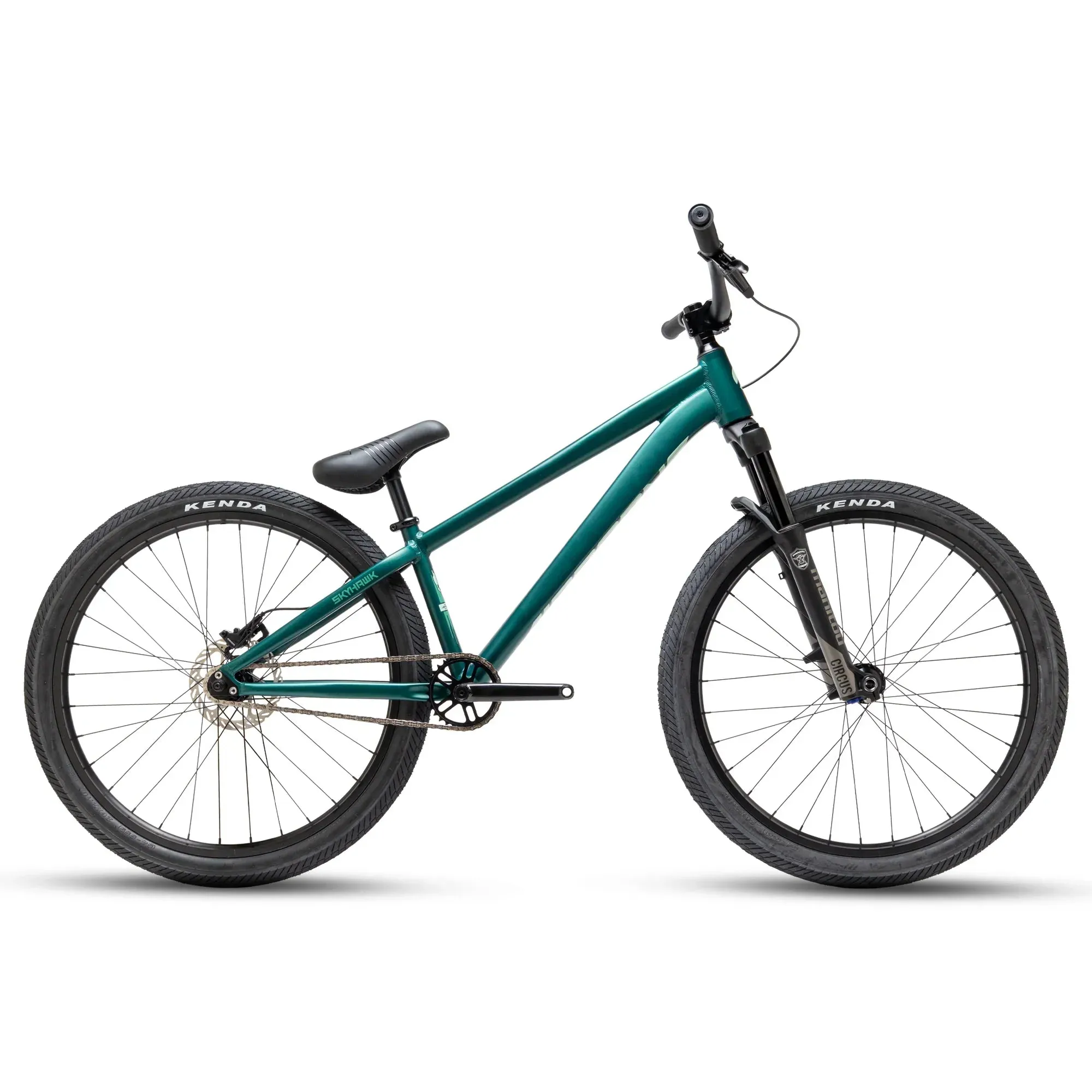 Airborne Skyhawk DJ 26″ Complete Bike - Emerald Green