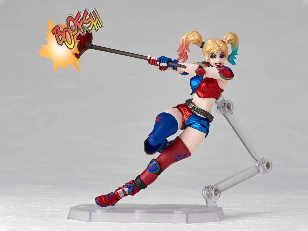 Amazing Yamaguchi Revoltech Figure Complex Harley Quinn Roller Derby (New Color Ver.) No. 015EX