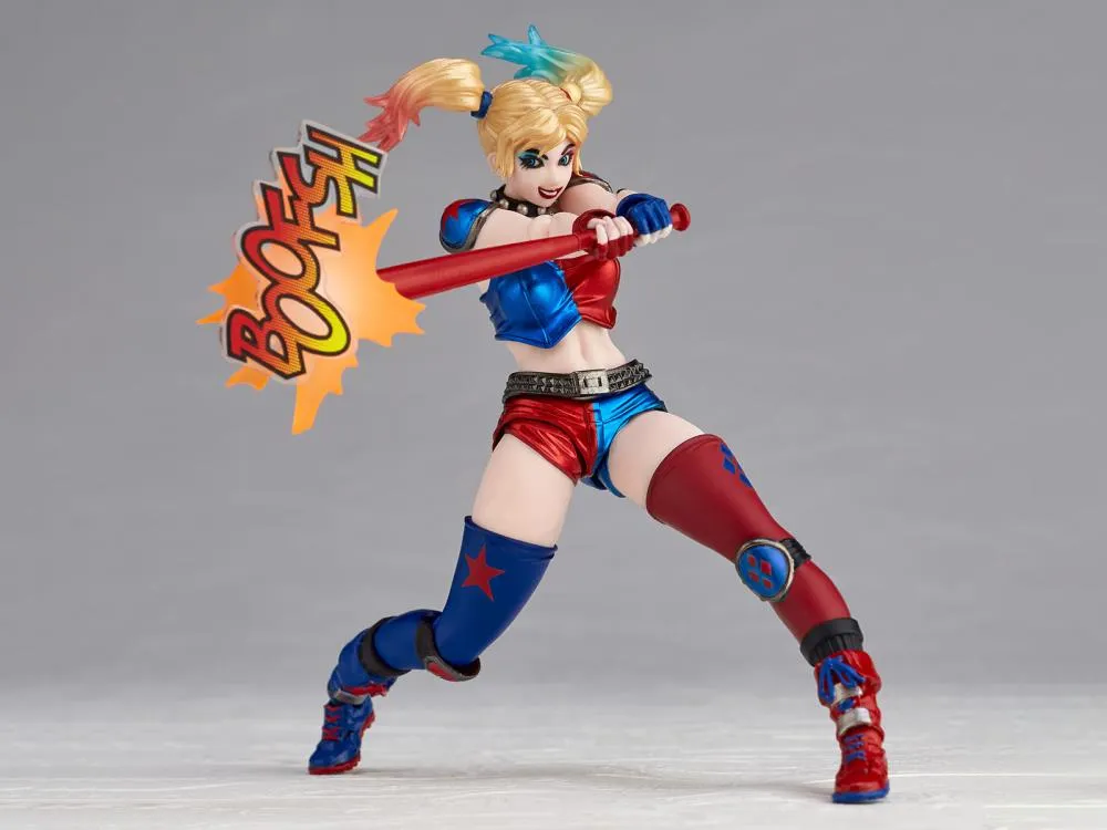 Amazing Yamaguchi Revoltech Figure Complex Harley Quinn Roller Derby (New Color Ver.) No. 015EX