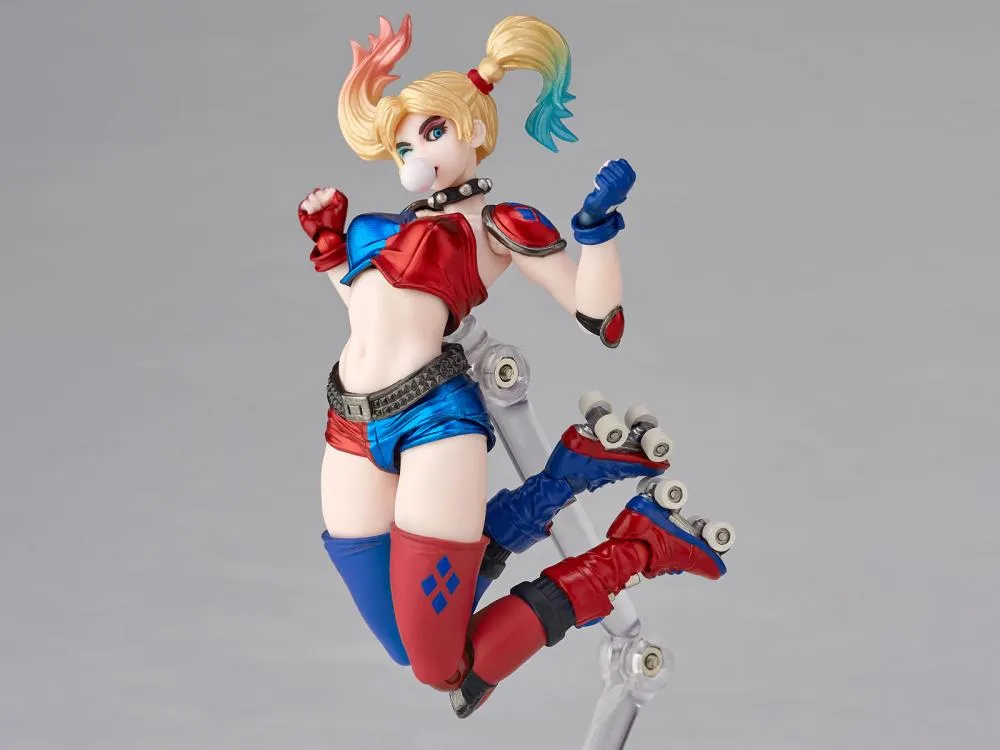 Amazing Yamaguchi Revoltech Figure Complex Harley Quinn Roller Derby (New Color Ver.) No. 015EX