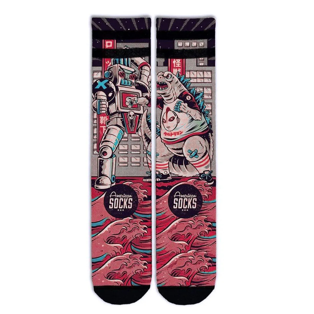 American Socks Signature - Godzilla