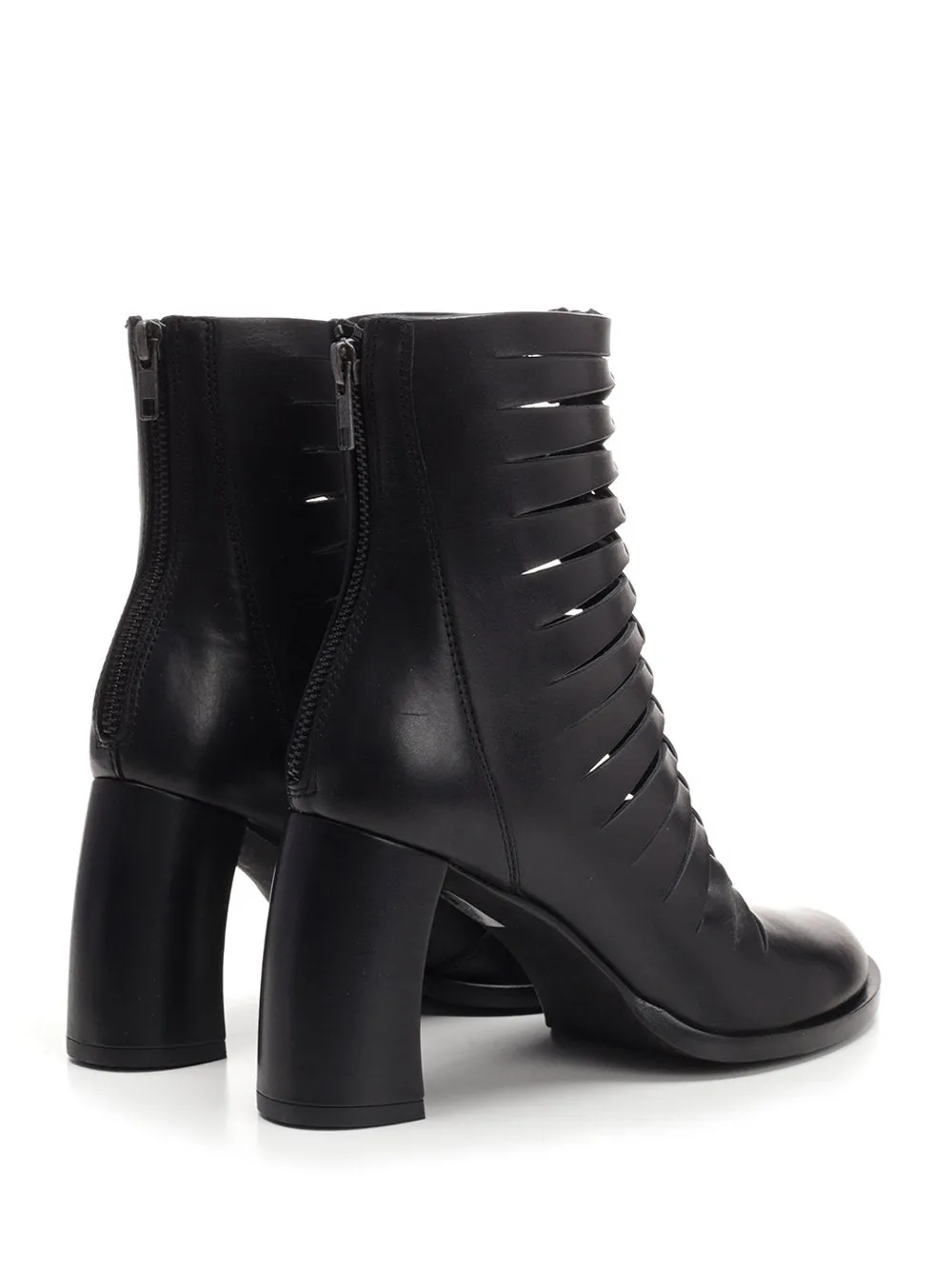 Ann Demeulemeester Woven Heeled Boots