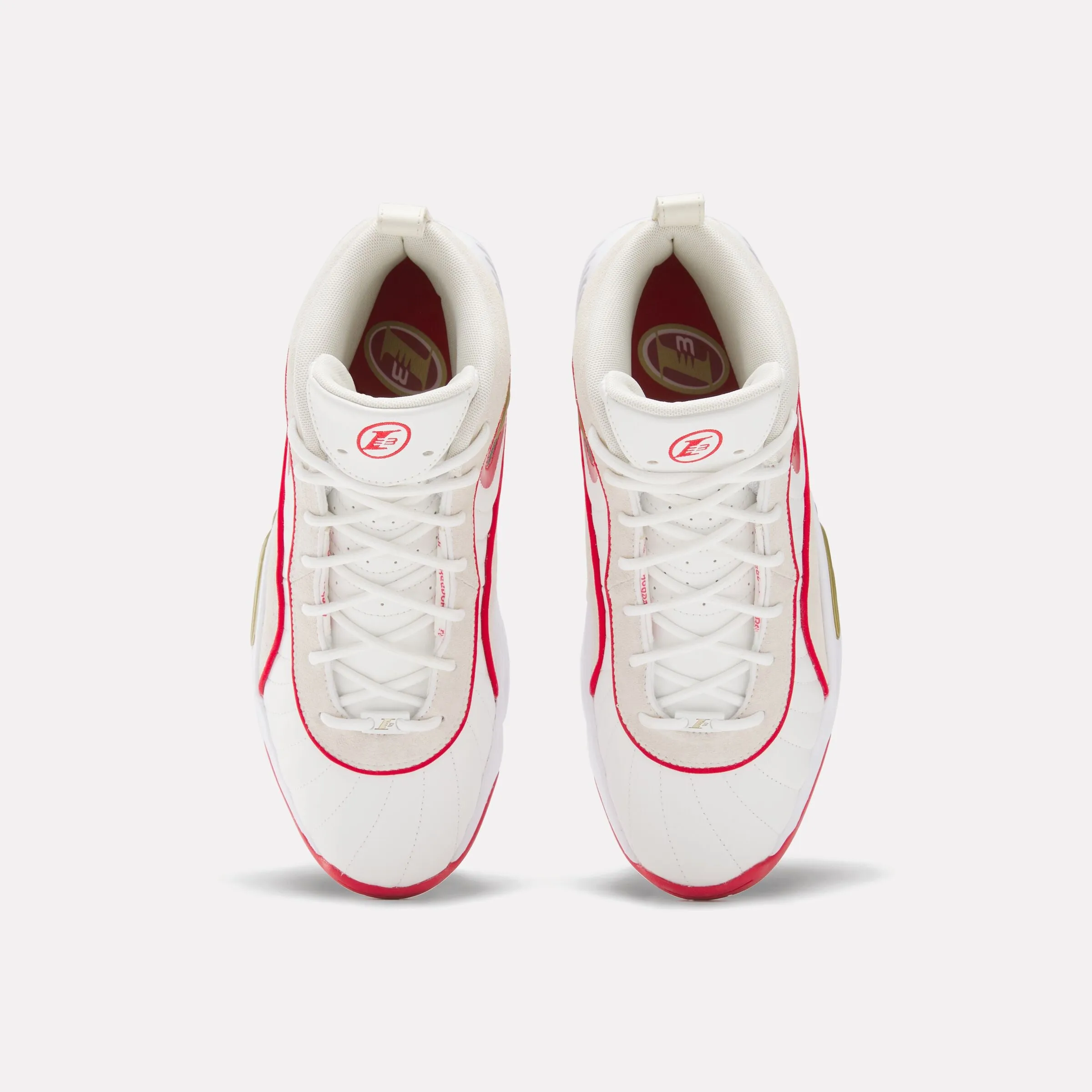 Answer Iii Basketball Shoes White/Vintage Chalk/Vector Red