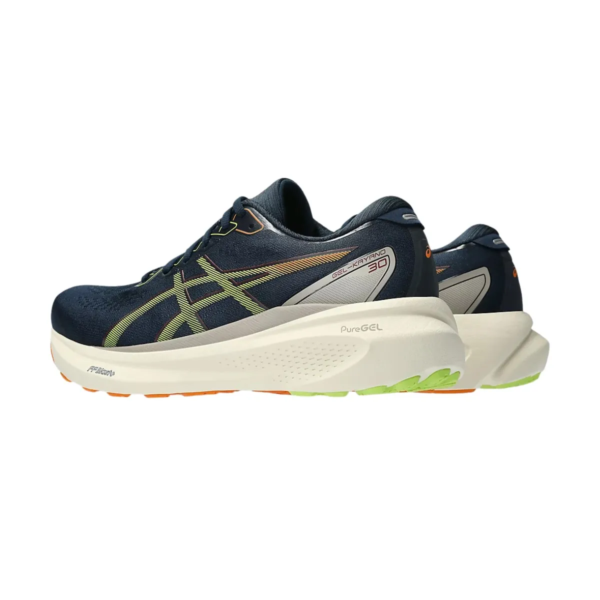 Asics Gel Kayano 30 Running Shoes Blue Orange