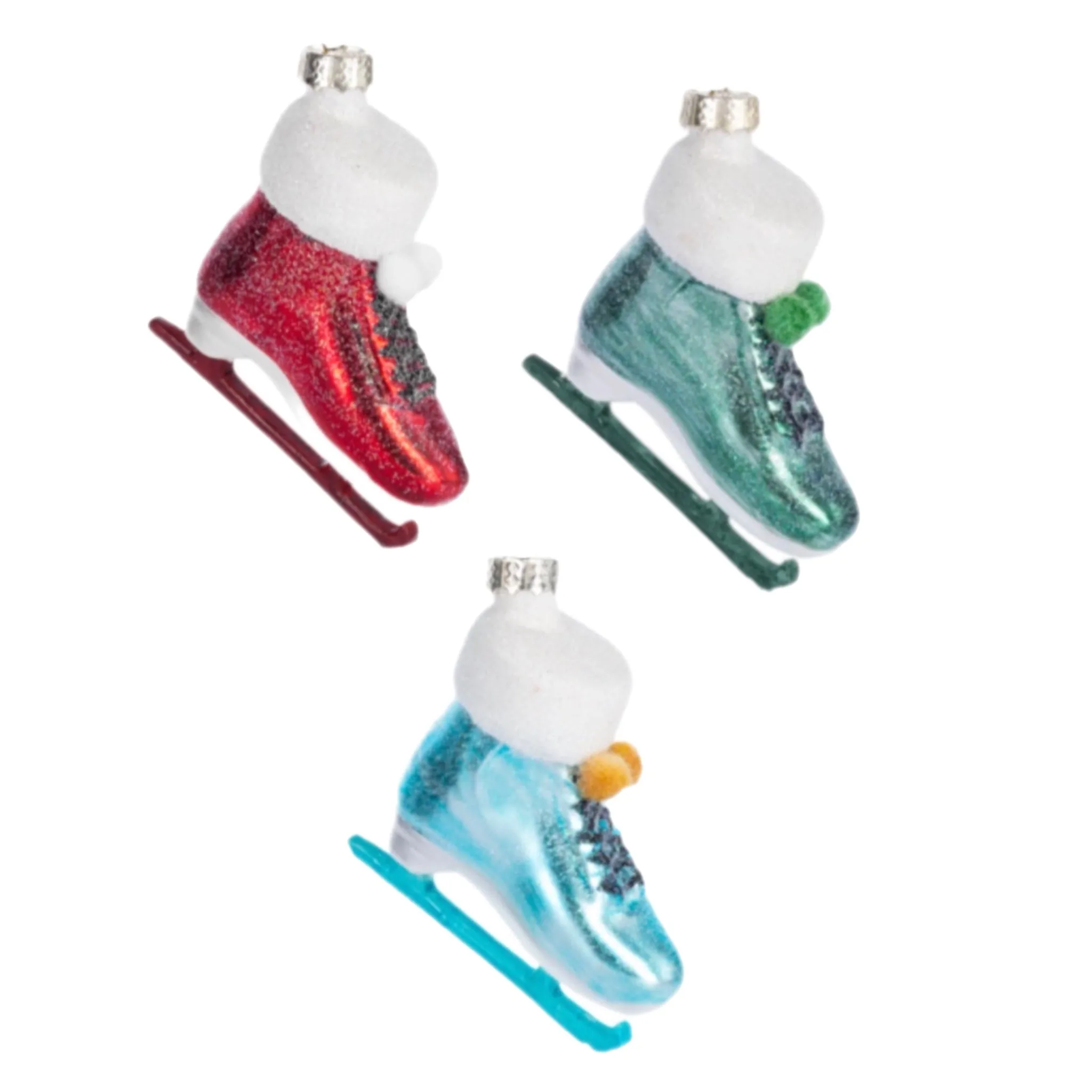 Assorted Figure Skate Ornament, INDIVIDUALLY SOLD