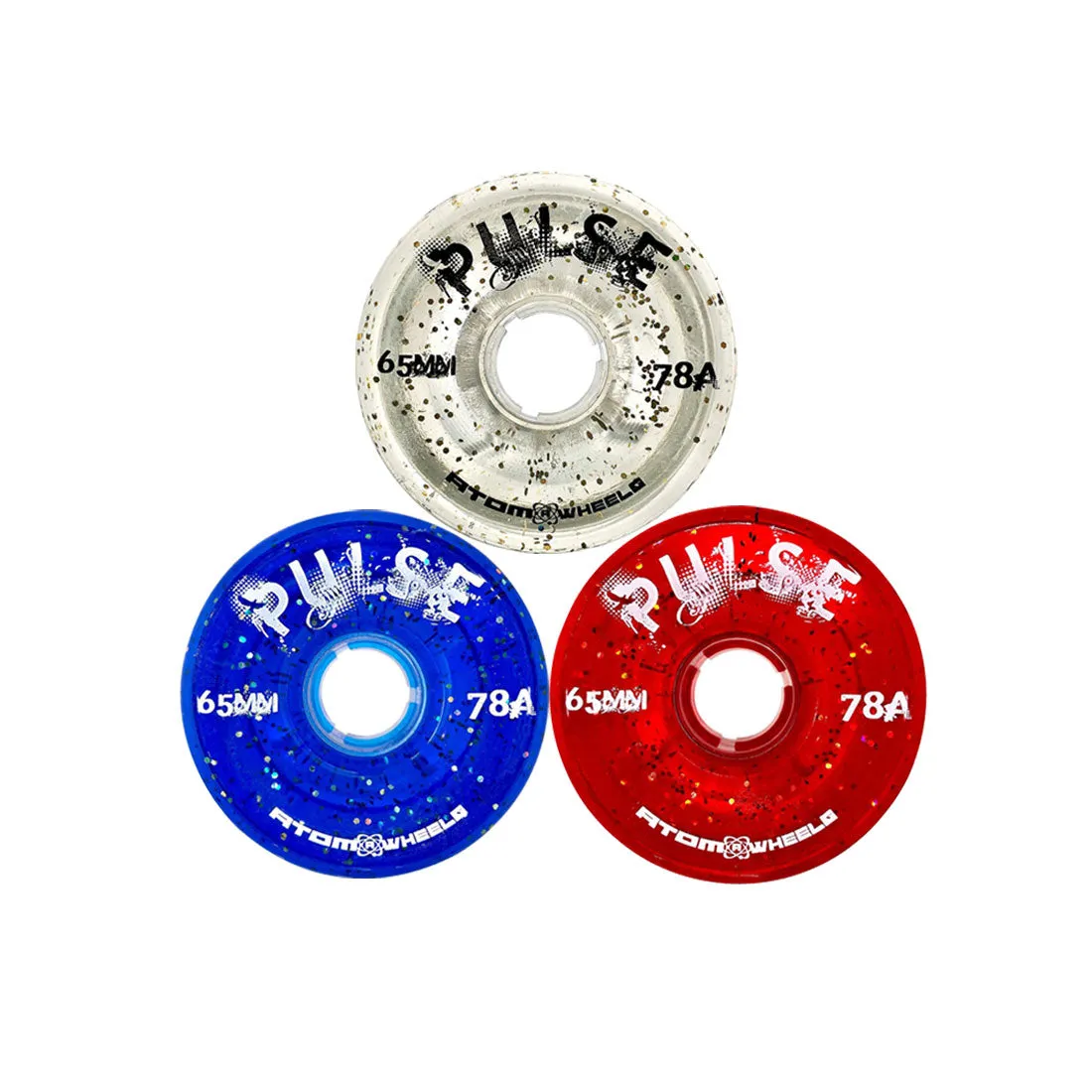 Atom Pulse Glitter 65mm 78a 4pk