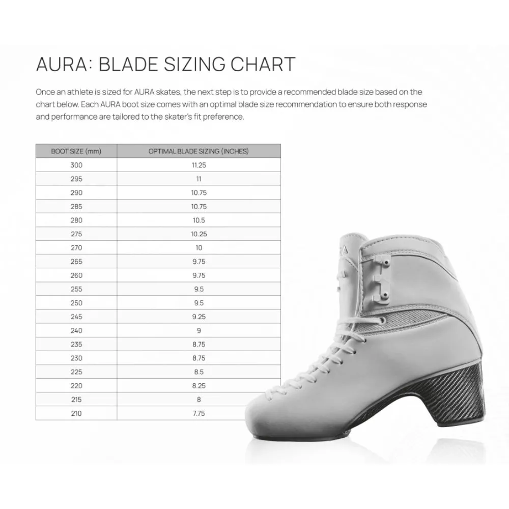 Aura SKY 100 Figure Boots Only - Black