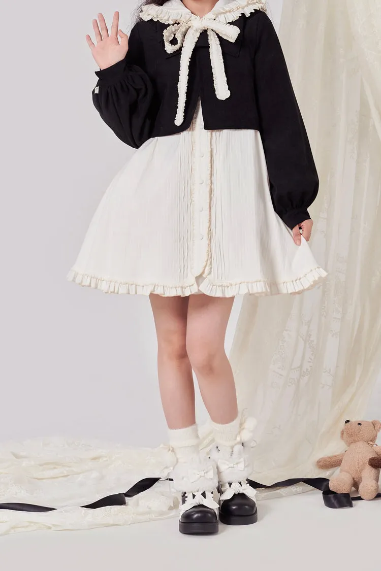 Autumn and winter snow boots Lolita plus velvet short boots