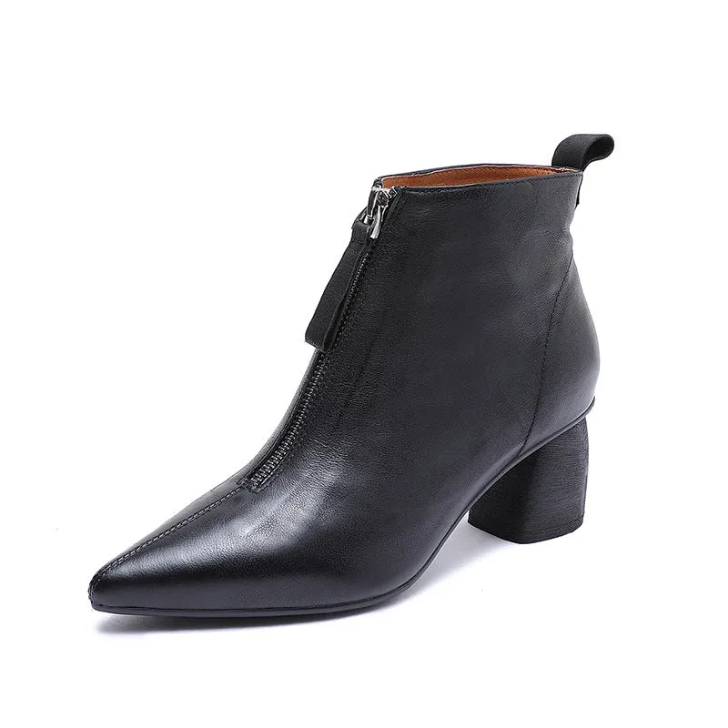 Autumn Winter Pointed High-Heeled Women's Fashion Boots| Gift Shoes