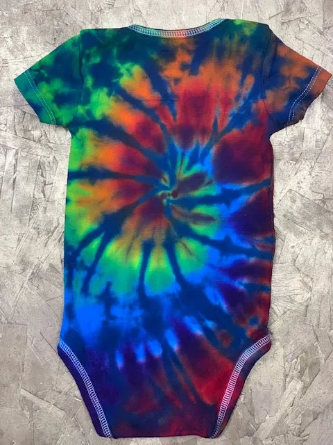 Baby Onesie Deep Space Spiral