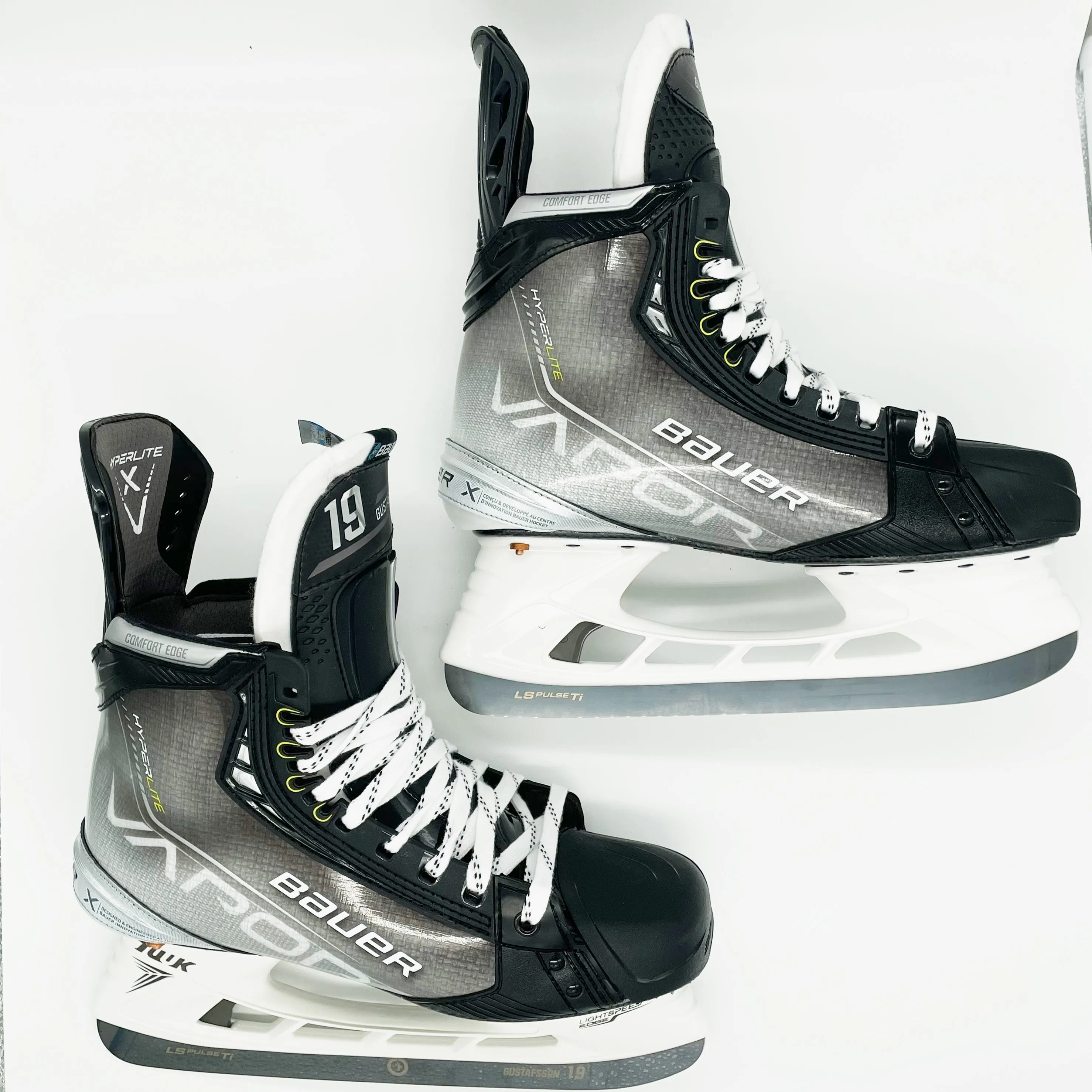 Bauer Vapor Hyperlite - New Pro Stock Hockey Skates - Size 10.5/10 - David Gustafsson