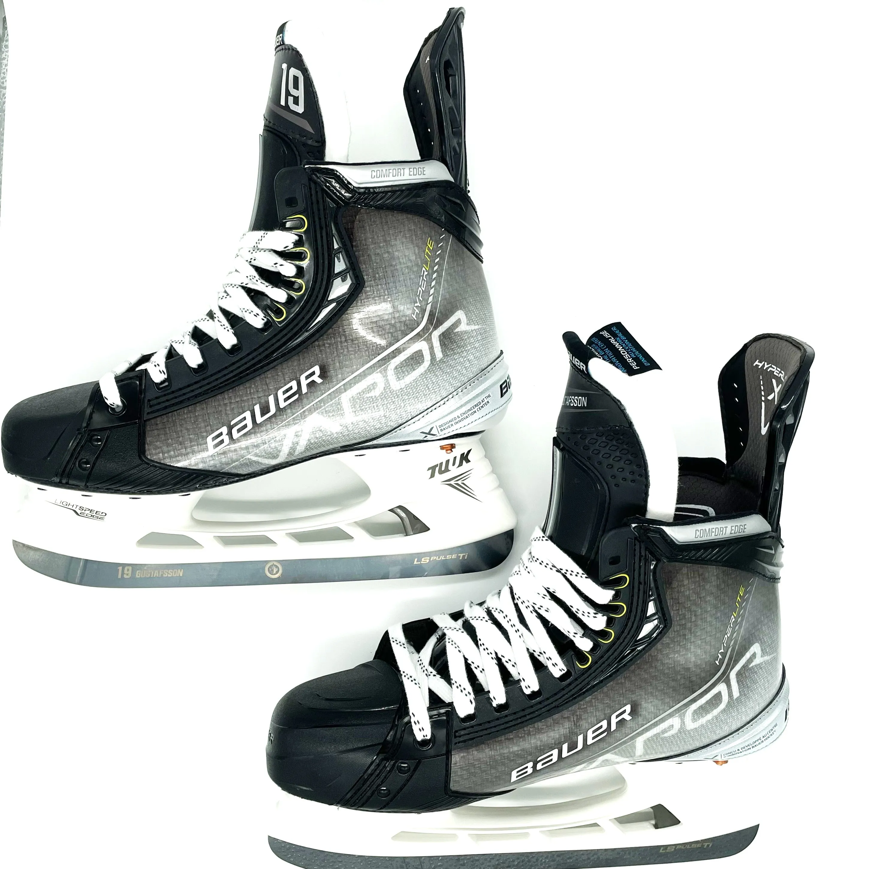 Bauer Vapor Hyperlite - New Pro Stock Hockey Skates - Size 10.5/10 - David Gustafsson