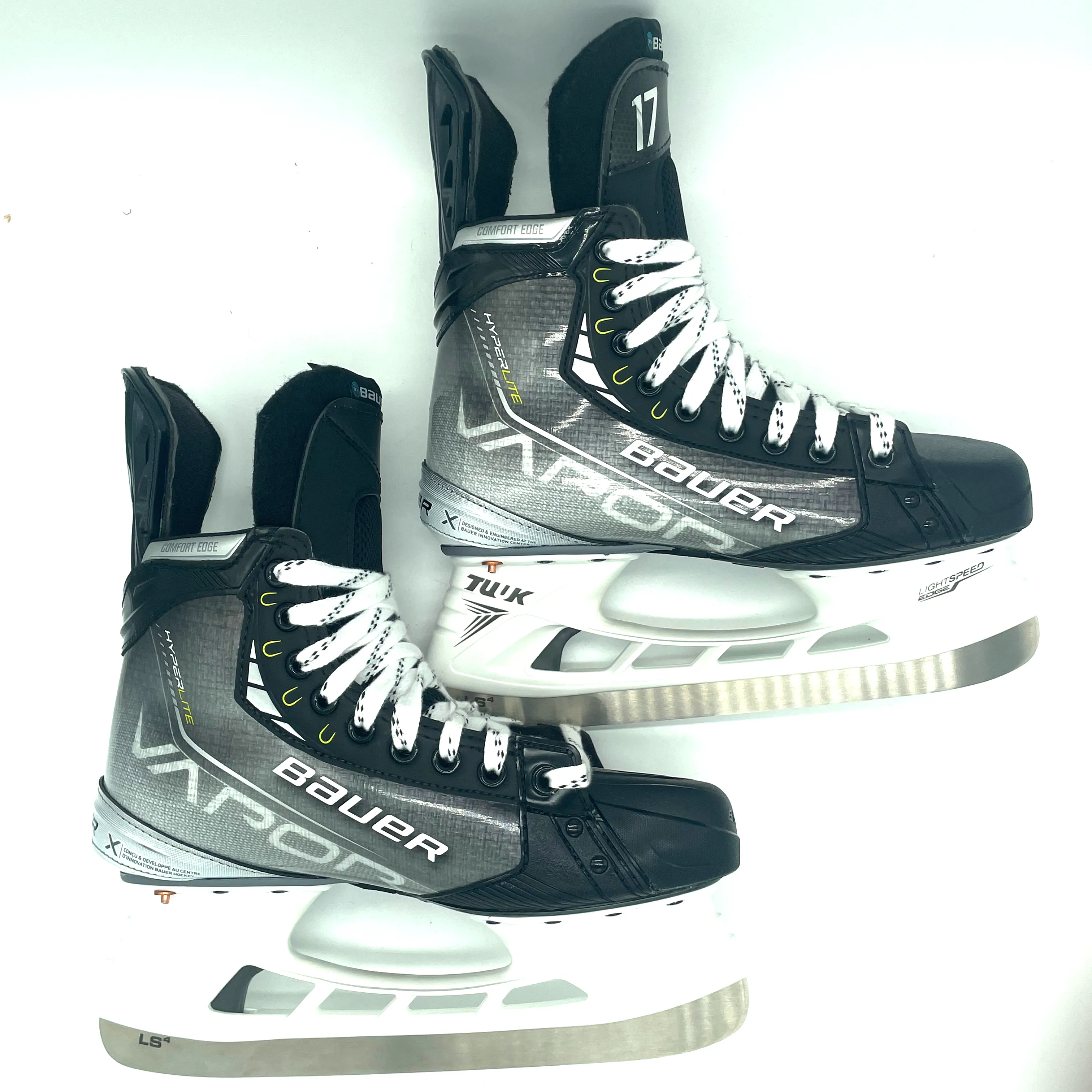 Bauer Vapor Hyperlite - Pro Stock Hockey Skates - Size R6.875 L7.375D