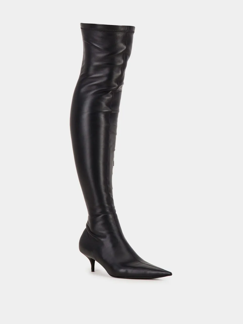 Black Avenue Nappa Boots