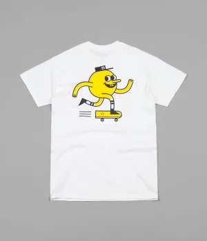 Blast Skates Mascot Logo T-Shirt - White