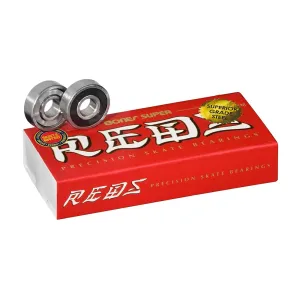 Bones Super Reds Bearings 16pk