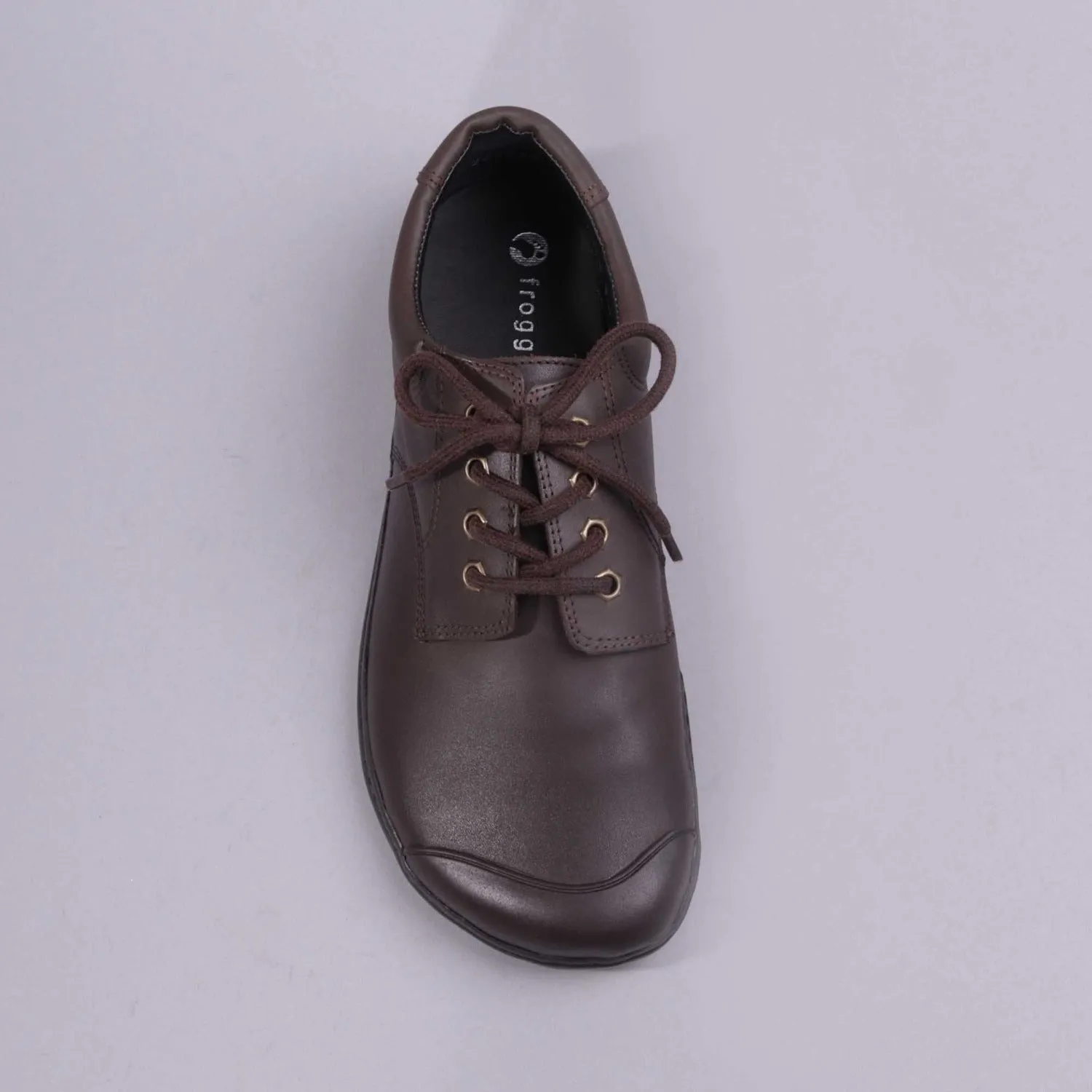 Boys Lace-up School Shoe in Brown Sizes 39-47 - 7825