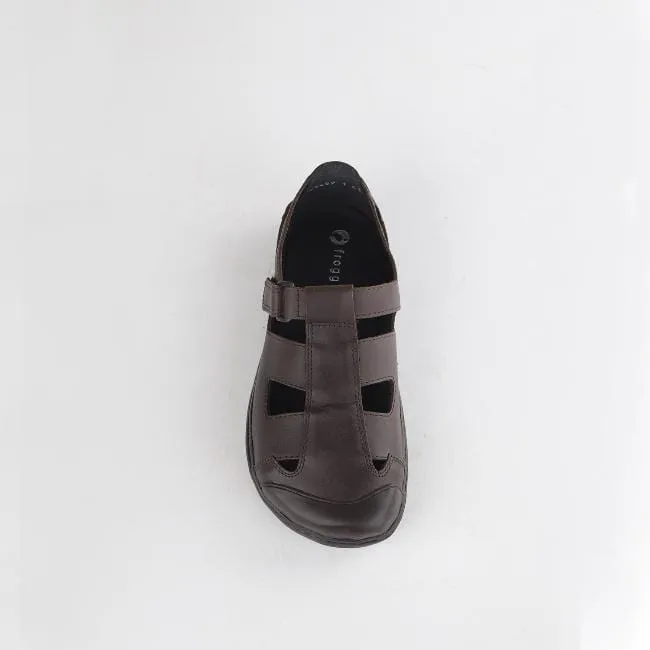 Boys School Sandal  in Brown Sizes  28 -33 - 7816