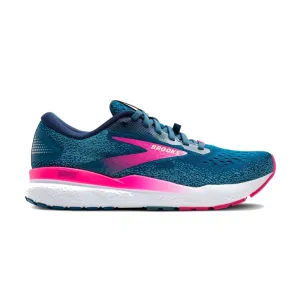 BROOKS GHOST 16 GTX MOROCCAN BLUE/PINK - WOMENS