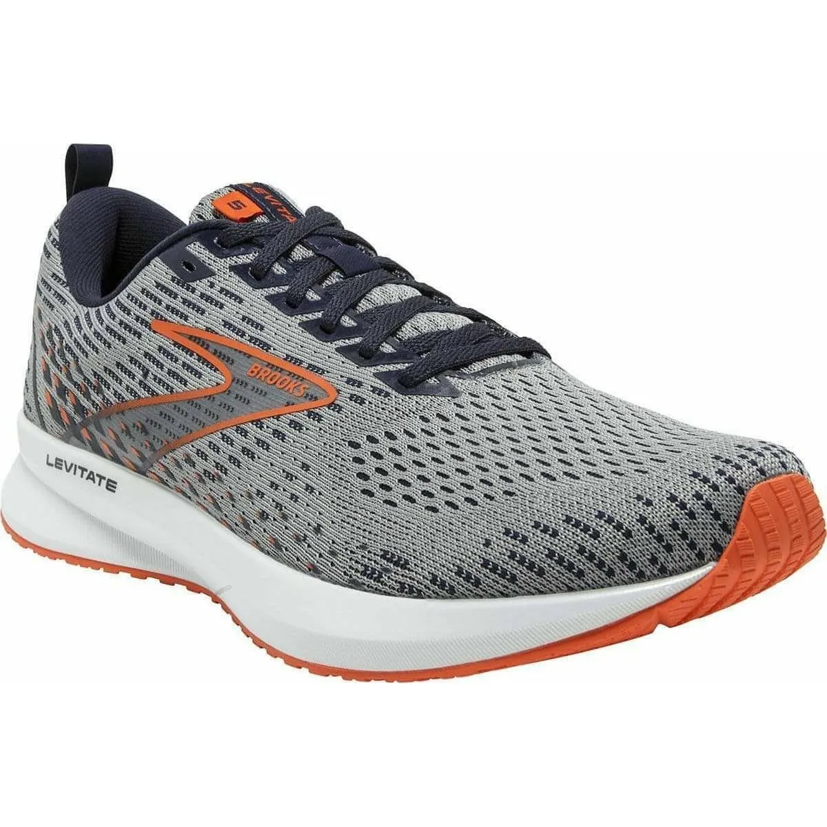 Brooks Levitate 5 Mens Running Shoes - Grey