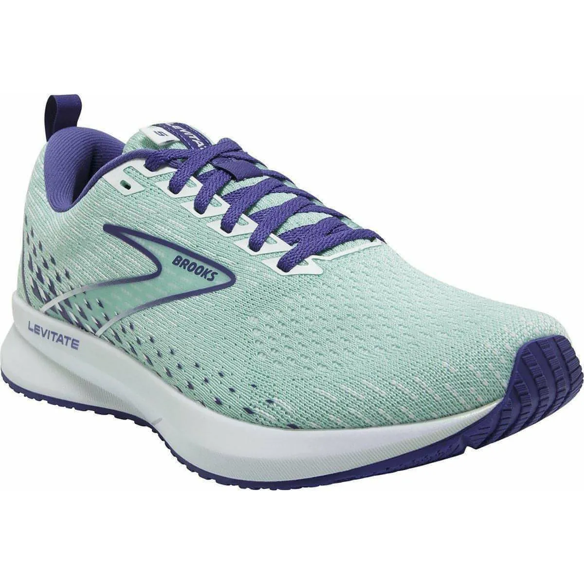 Brooks Levitate 5 Womens Running Shoes - Green