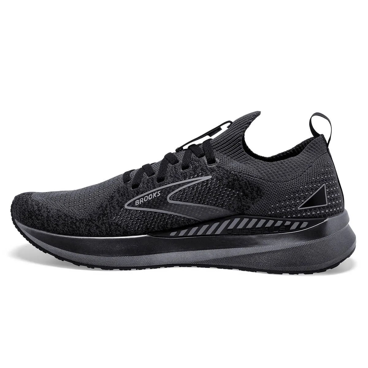 Brooks Levitate Stealthfit GTS 5 Mens | Black/ebony/grey