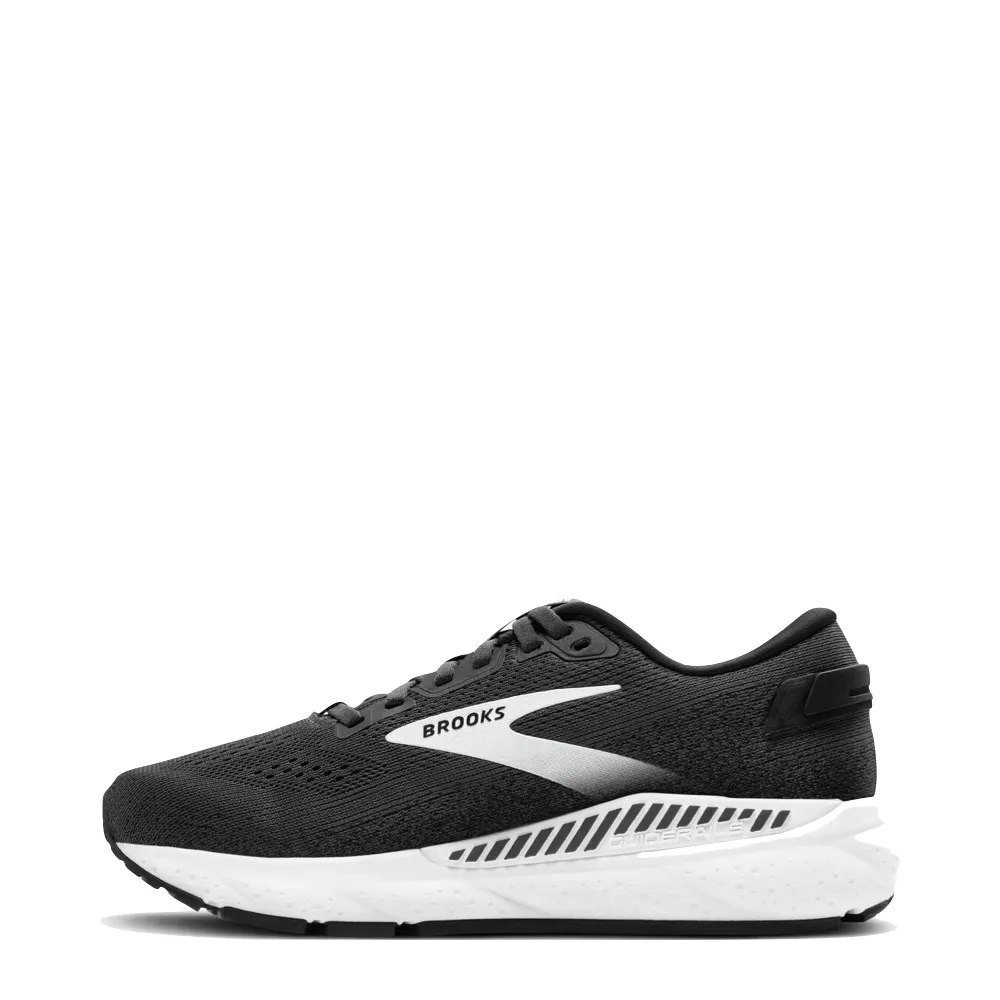 Brooks Women's Ariel GTS 24 Sneaker in Ebony/Black/White