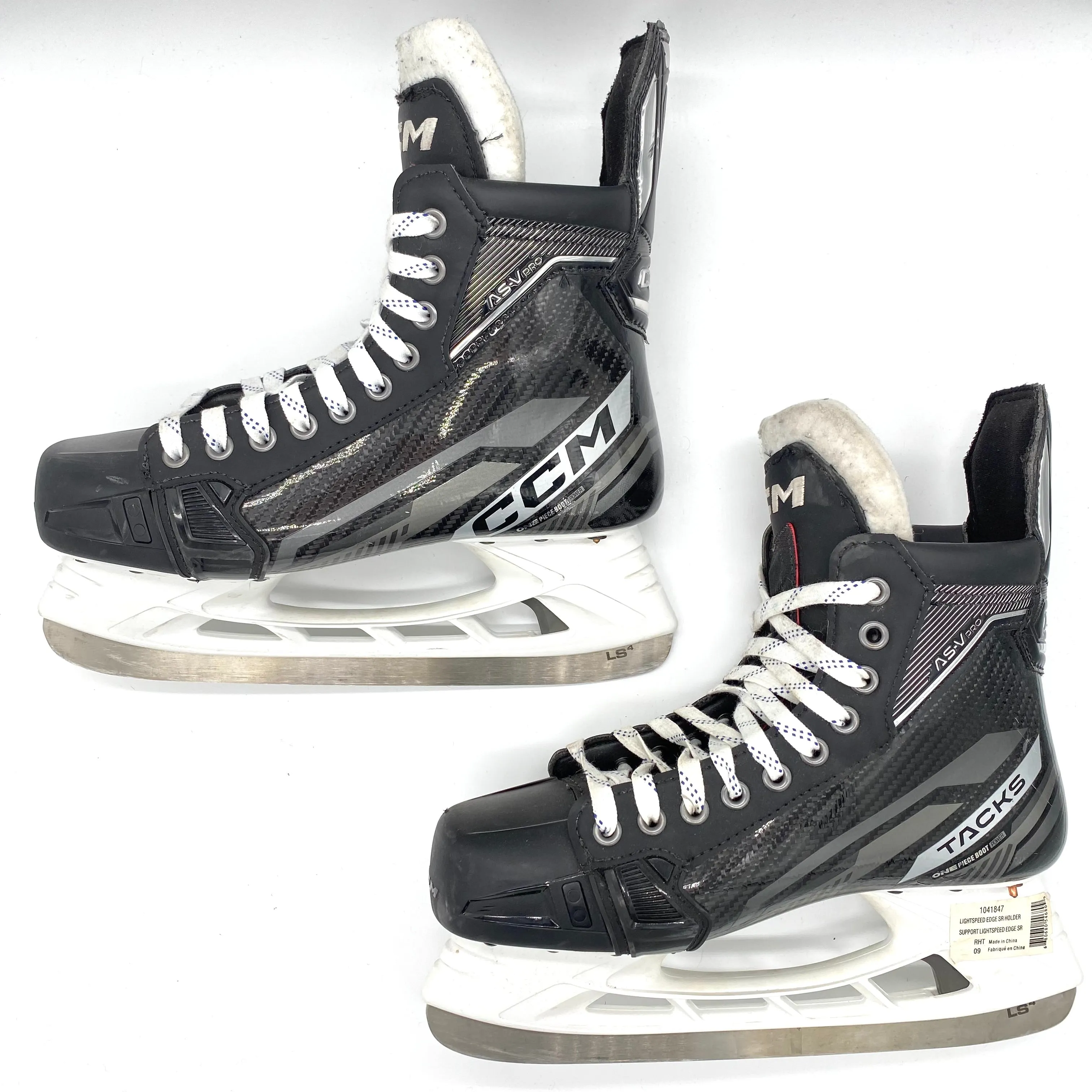 CCM Tacks AS-V Pro - Pro Stock Hockey Skates - Size 8.25D - Zach Parise