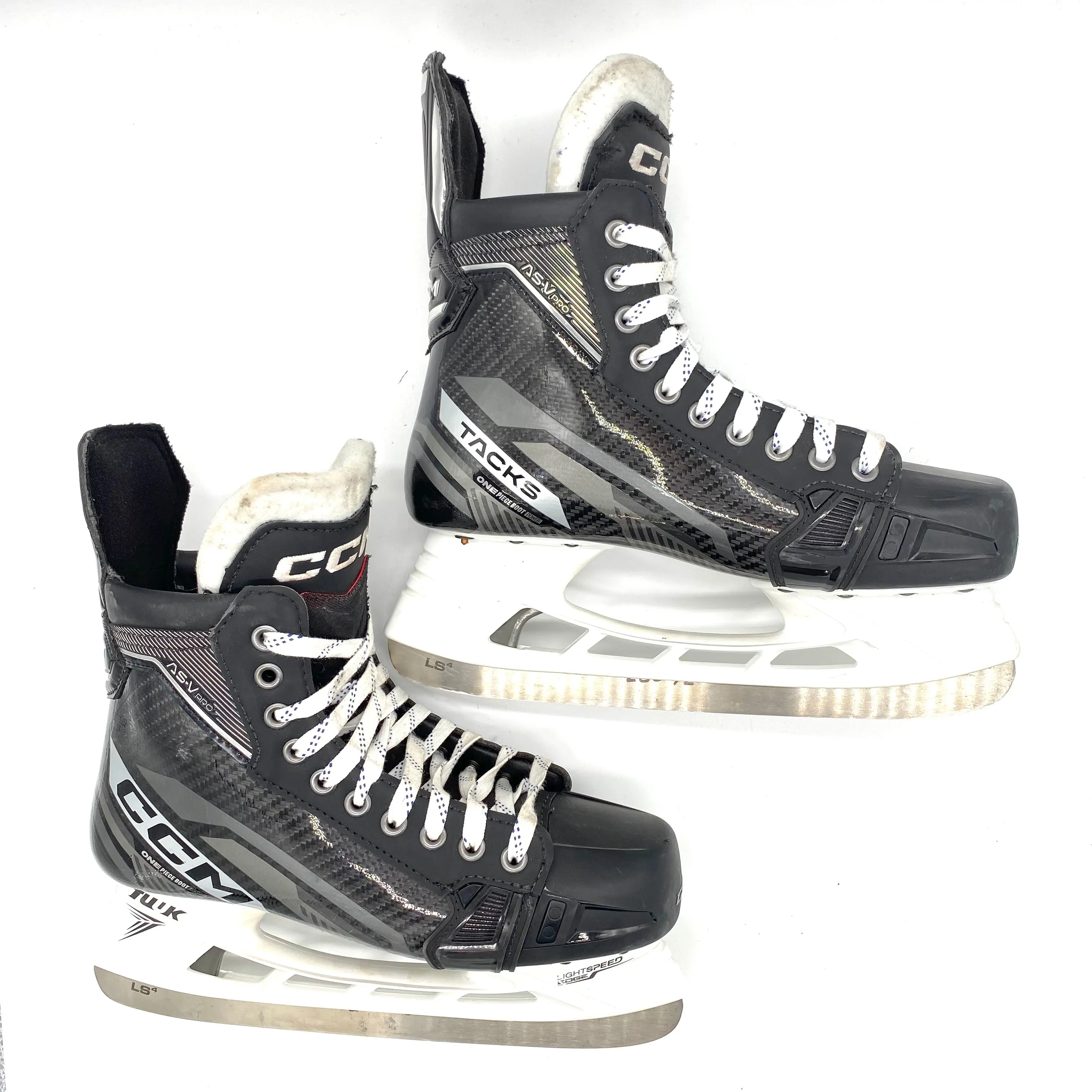 CCM Tacks AS-V Pro - Pro Stock Hockey Skates - Size 8.25D - Zach Parise