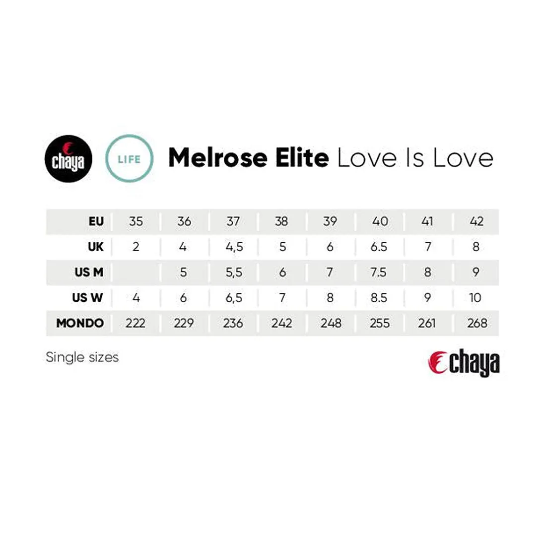 Chaya Melrose Elite Skate - Love Is Love