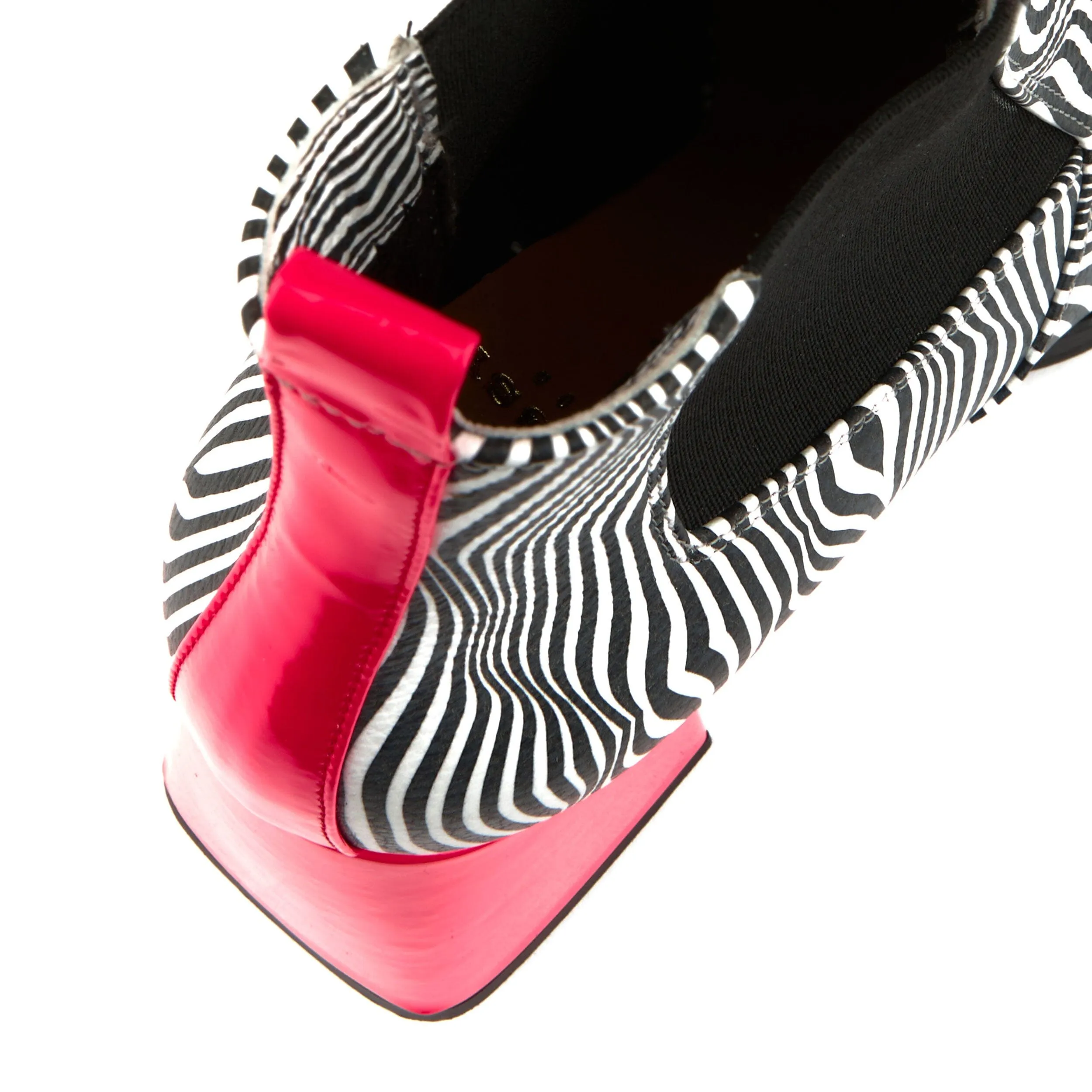 Claudia Mini - Optical Zebra & Black & Pink