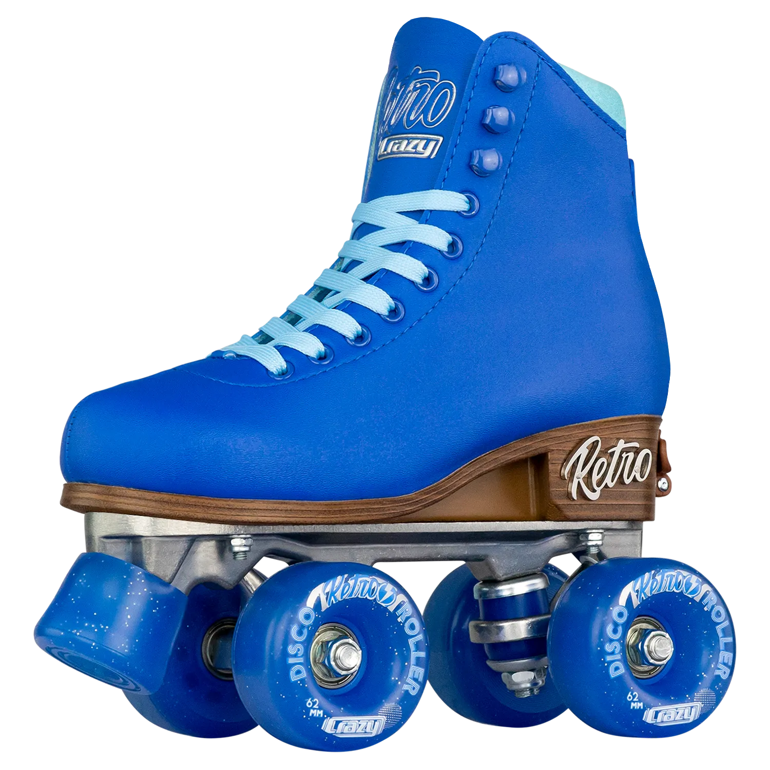 Crazy Retro Adjustable Roller Skates Blue