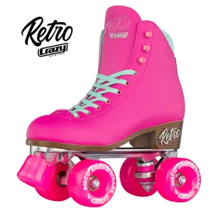 Crazy Retro Roller Pink - Adult